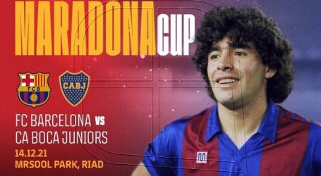 FC Barcelona y Boca Juniors jugarán la Maradona Cup en honor del ’10’