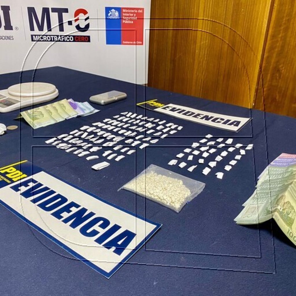 PDI detiene a tres personas en operativo contra el microtráfico en La Ligua