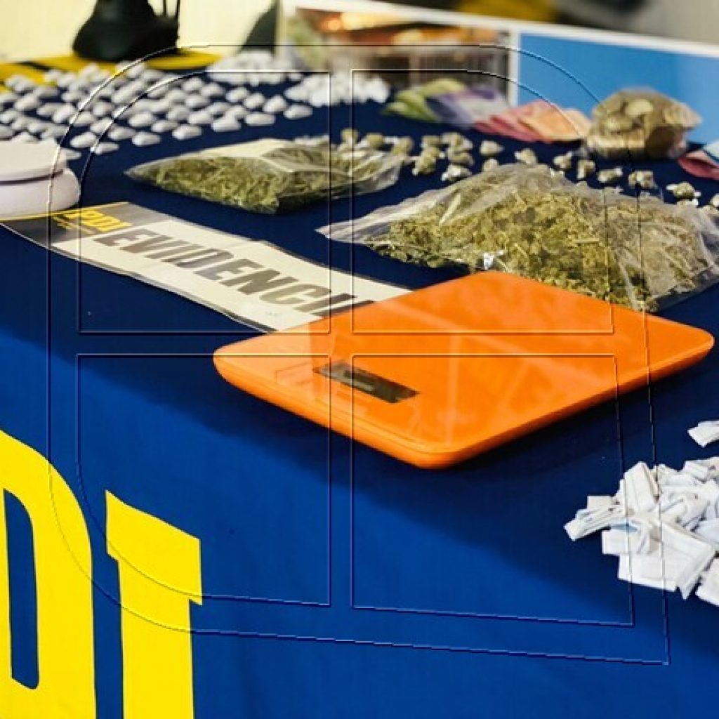 PDI desbarata nuevo punto de venta de drogas en Estación Central