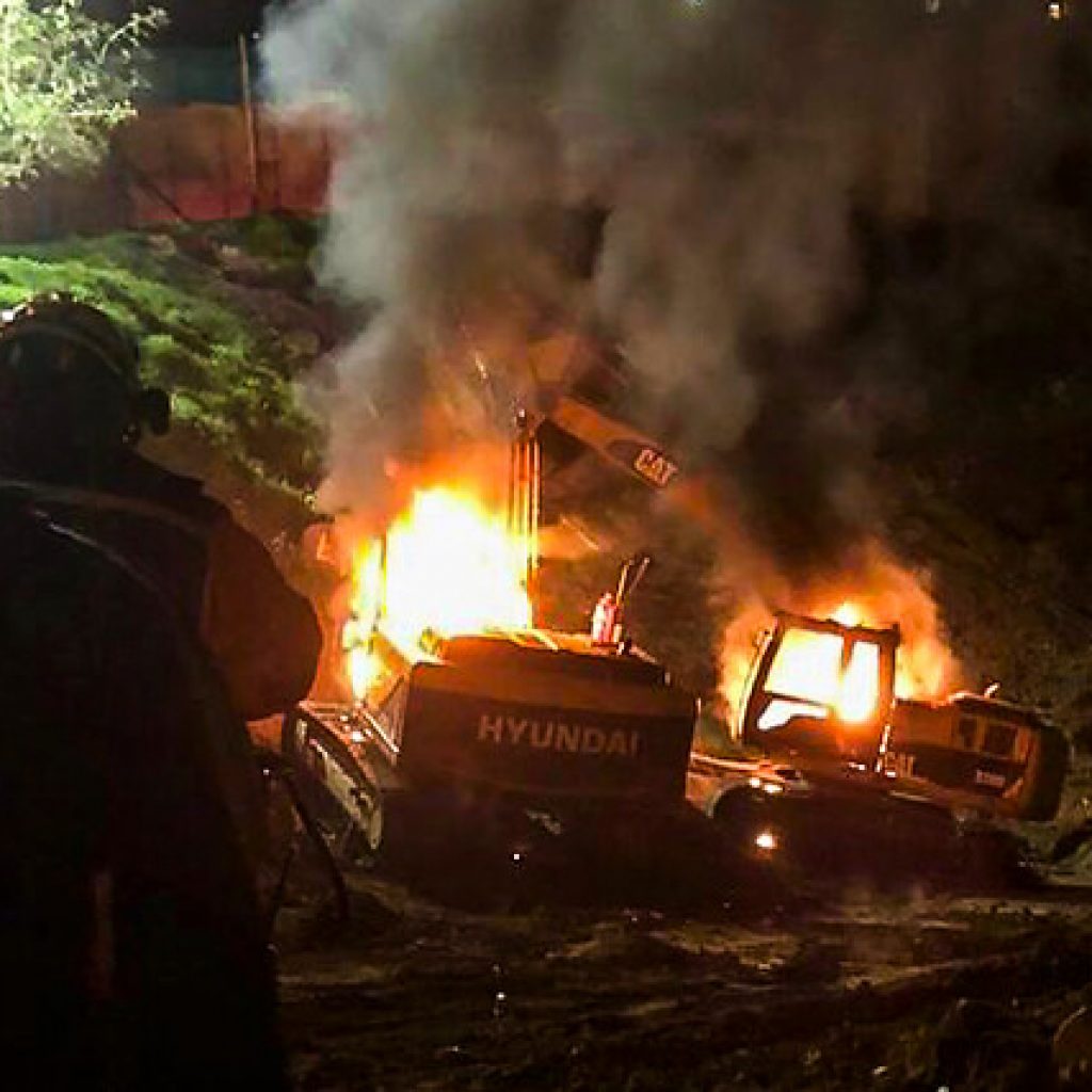 Al menos 5 trabajadores forestales heridos dejó atentado en Curanilahue