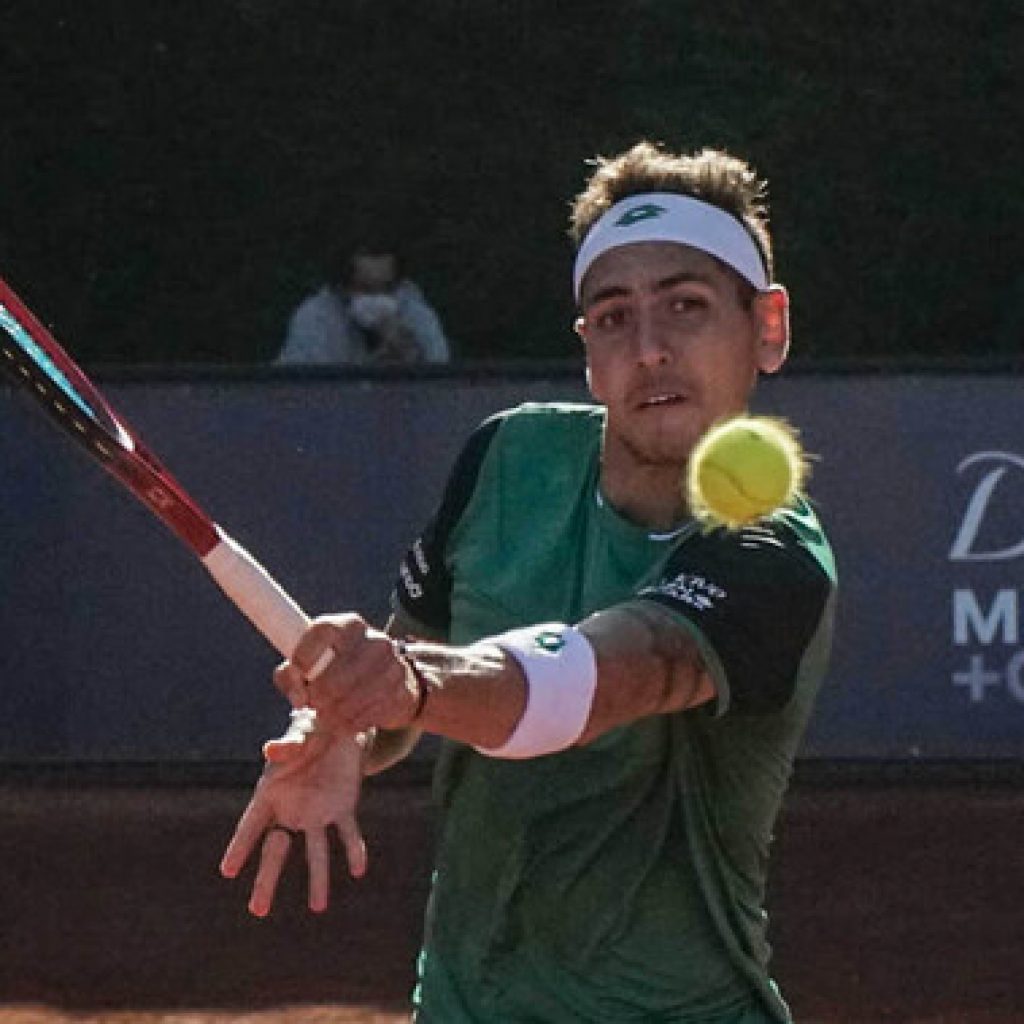 Tenis: Alejandro Tabilo tuvo debut y despedida en el Challenger de Montevideo