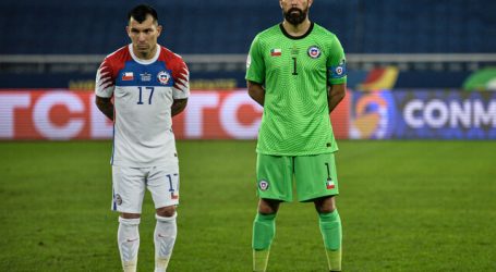 Bravo y Medel exteriorizaron su satisfacción por el 1-0 de la ‘Roja’ en Asunción