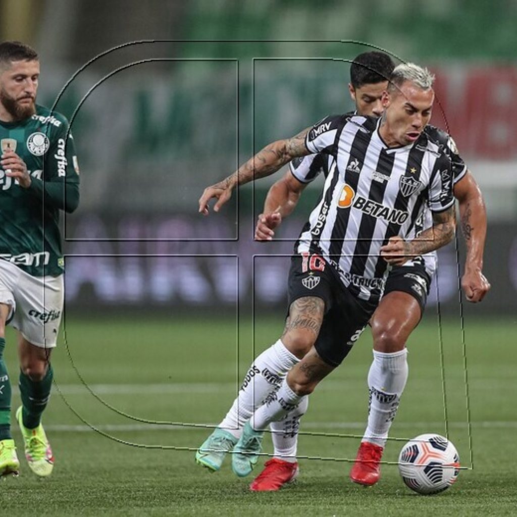 Kuscevic y Vargas dijeron presente en empate entre Palmeiras y Atlético Mineiro