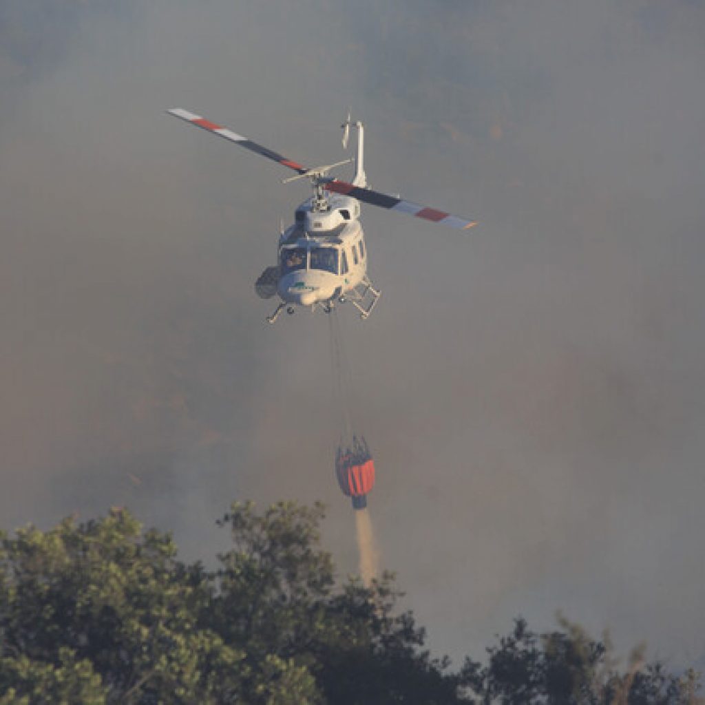 Declaran Alerta Roja para la comuna de Paredones por incendio forestal