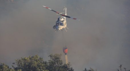 Declaran Alerta Roja para la comuna de Paredones por incendio forestal