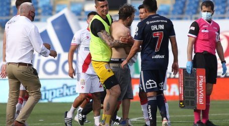 Informe arbitral consignó incidentes en duelo entre la “U” y Curicó Unido