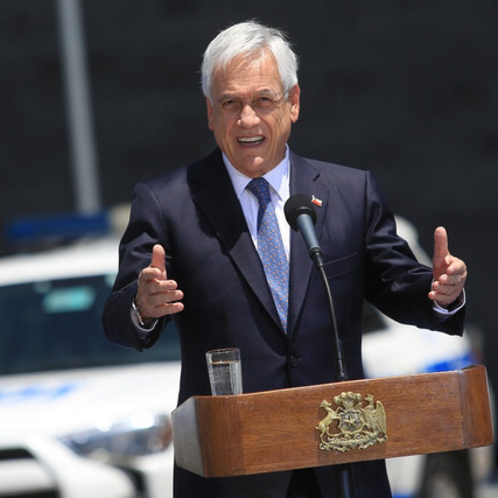 Presidente Piñera pedirá al Congreso extensión del Estado de Emergencia
