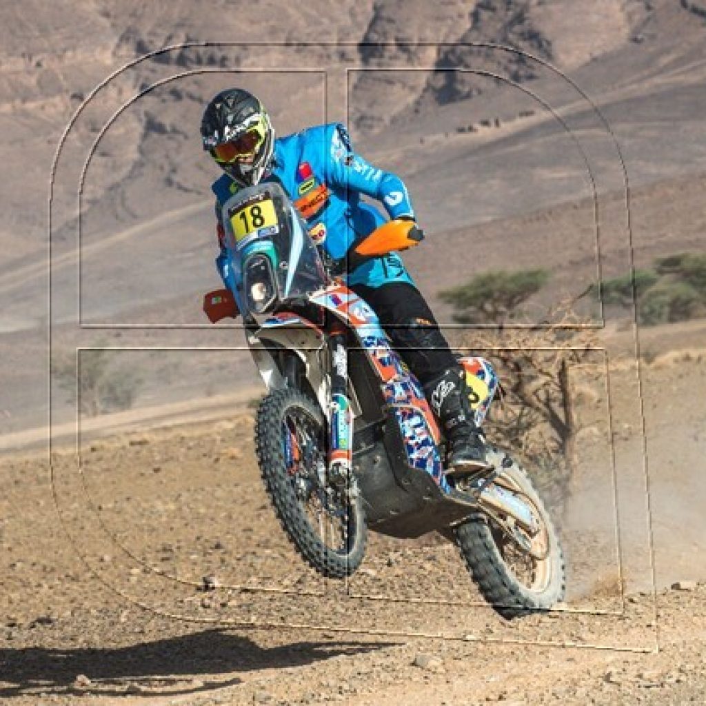 Tomás de Gavardo sigue firme en zona de podio en el Rally de Túnez