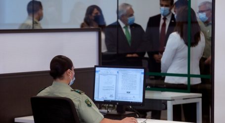 Piñera lanza sistema de denuncias para 3 tipos de delitos en Comisaría Virtual