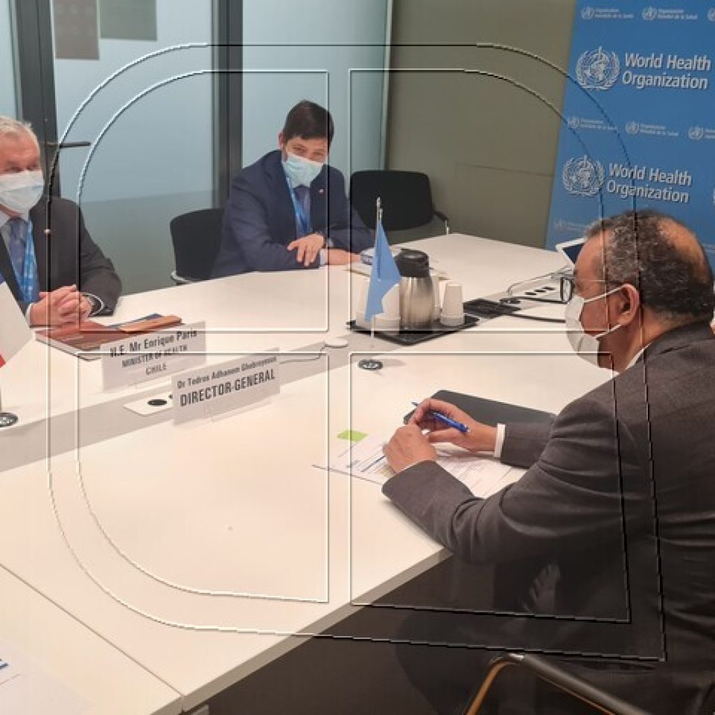 Ministro Paris participó en Sesión Extraordinaria de Asamblea de la OMS