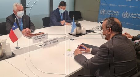 Ministro Paris participó en Sesión Extraordinaria de Asamblea de la OMS