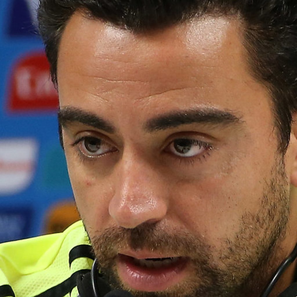 Xavi se despide de sus jugadores y el Al-Sadd le da las gracias