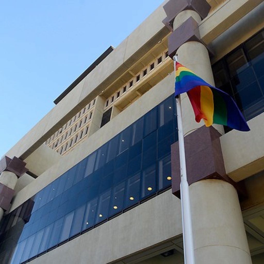 14 municipios y 8 embajadas desplegarán en sus frontis la bandera LGBTIQA+