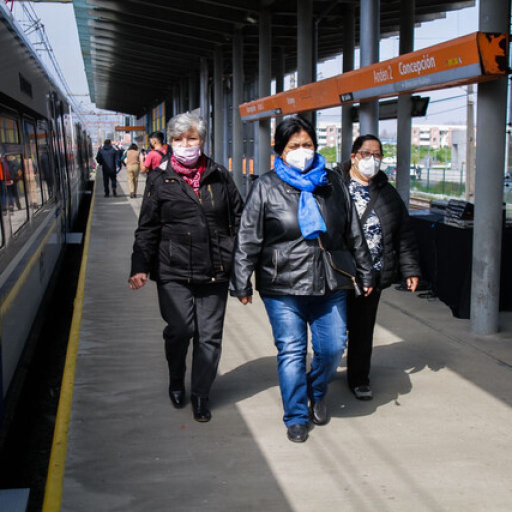 Balance de primer mes de nuevos trenes en el Biobío: Viajes aumentaron 25%
