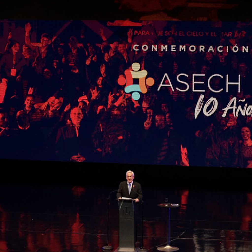 Aniversario de ASECH: Piñera destaca el aporte de las pymes durante la pandemia