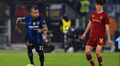 Serie A: Alexis y Vidal ingresaron en claro triunfo de Inter en visita a AS Roma