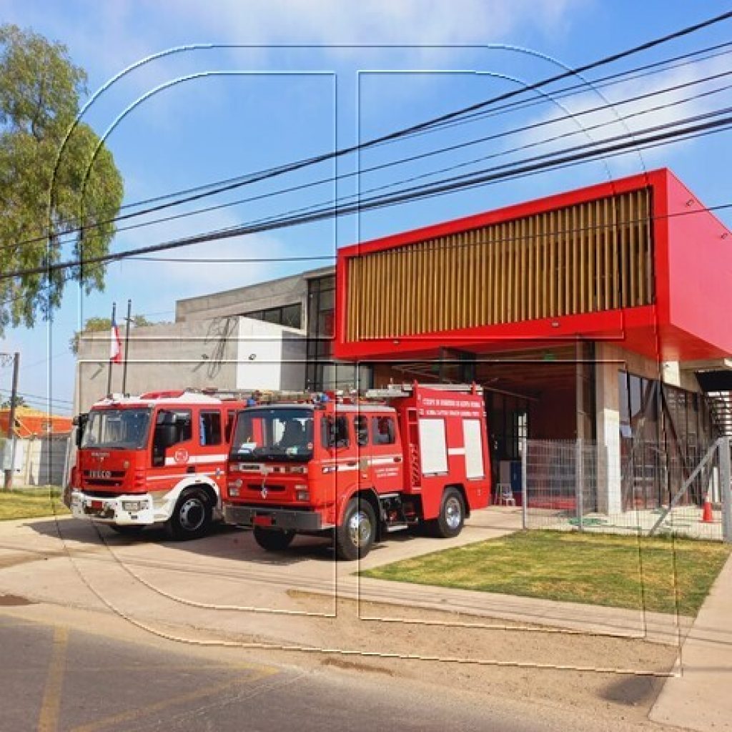Metro entrega nuevo y moderno cuartel de Bomberos para Cerro Navia