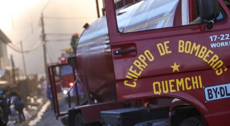 Ministros del Interior y Vivienda viajan a Castro tras grave incendio