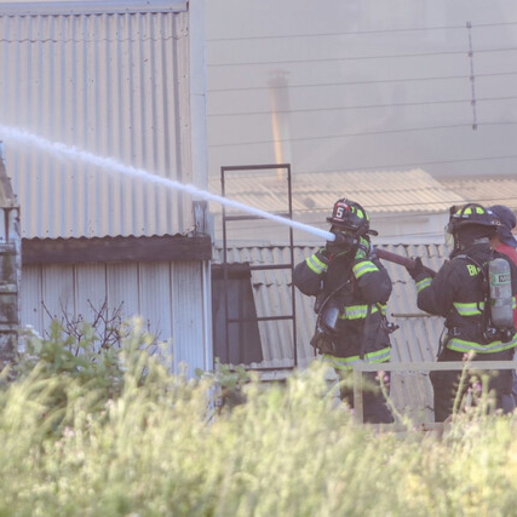 Incendio se registra en San José de Maipo: Hay viviendas afectadas