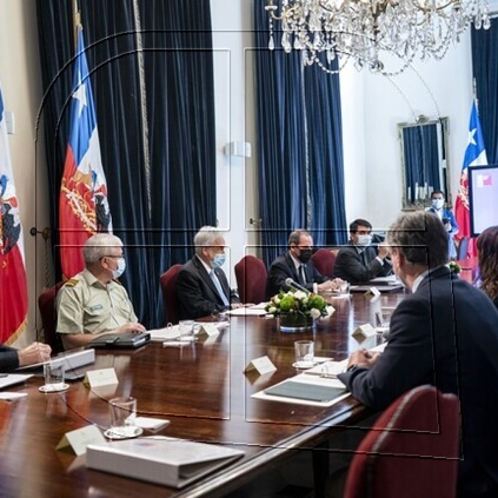 Piñera encabeza reunión del Consejo Nacional de Seguridad Pública Interior