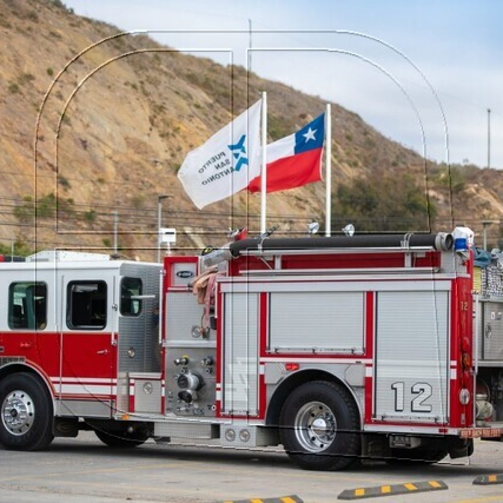 San Antonio: Disponible carro bomba Hazmat aportado por sistema portuario