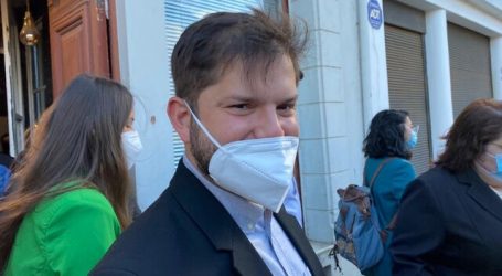 Boric rechaza las especulaciones sobre la limpieza de las elecciones