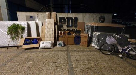 Valparaíso: PDI recupera especies sustraídas a camión repartidor de empresa de r