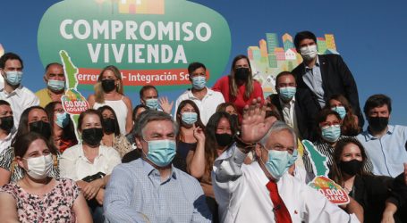 Piñera anuncia “Compromiso Vivienda” para dar solución a más de 50 mil familias