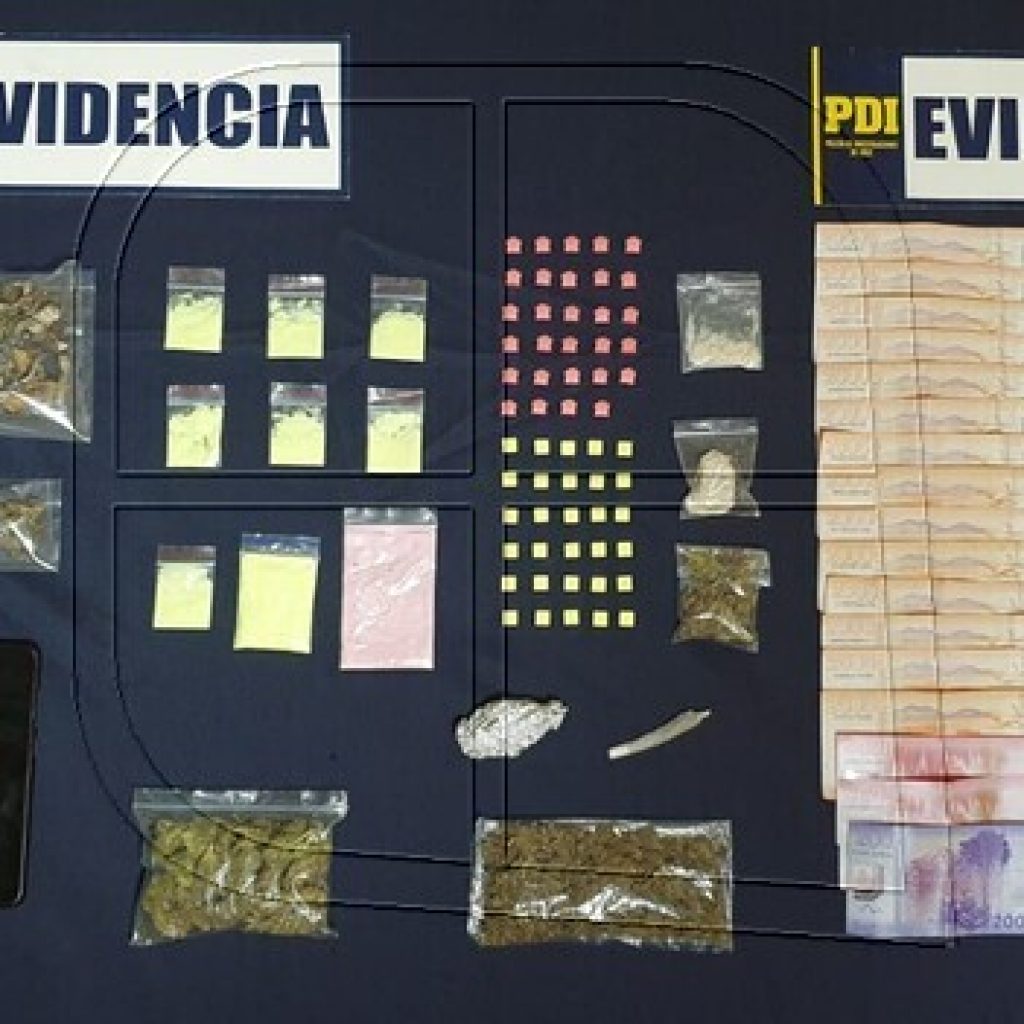 PDI detuvo a tres microtraficantes en Zapallar y Puchuncaví