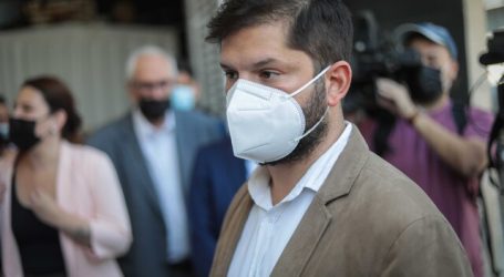 Boric envía saludo de Año Nuevo: “Se vienen cosas buenas para Chile”