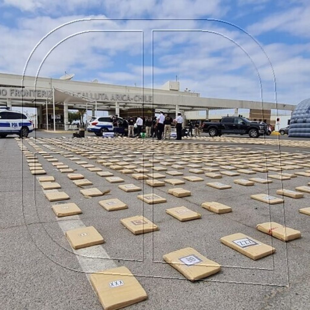 PDI de Arica incautó cerca de 1.400 kilos de droga