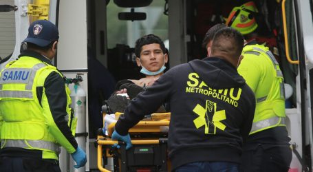 Tres detenidos deja balacera en pleno centro de Santiago