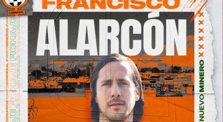 Cobresal anunció el fichaje del defensa central Francisco Alarcón