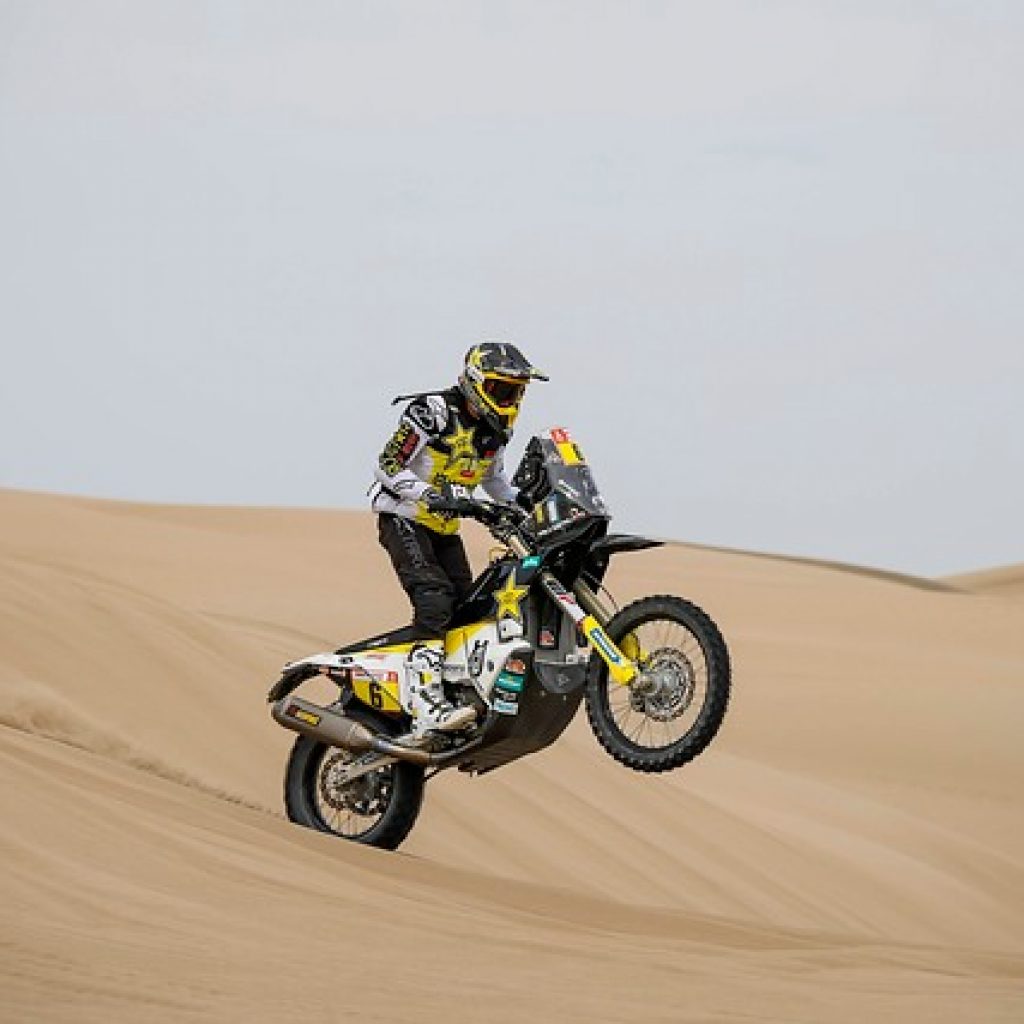 Dakar 2022: Pablo Quintanilla acabó segundo en el prólogo de las motos