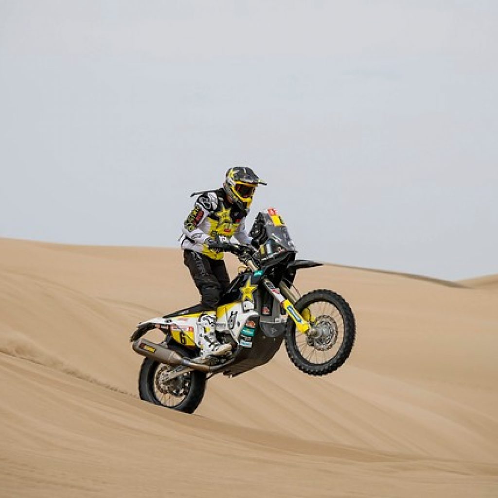 Dakar 2022: Quintanilla cayó al séptimo lugar en la clasificación de las motos