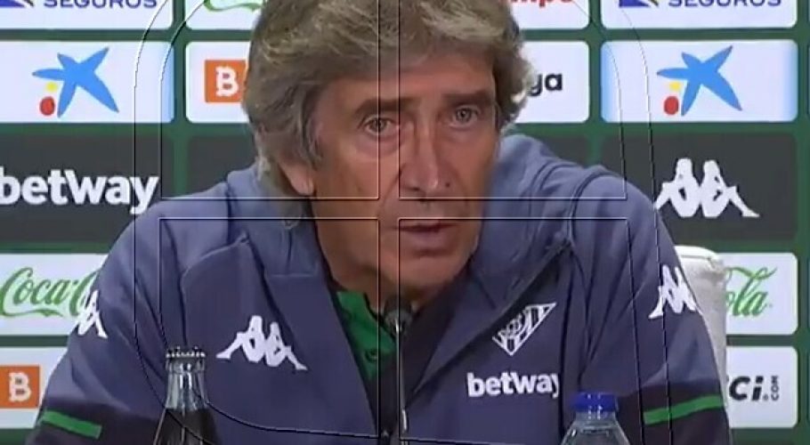 Pellegrini lamentó ausencia de seleccionados del Betis para la Copa del Rey
