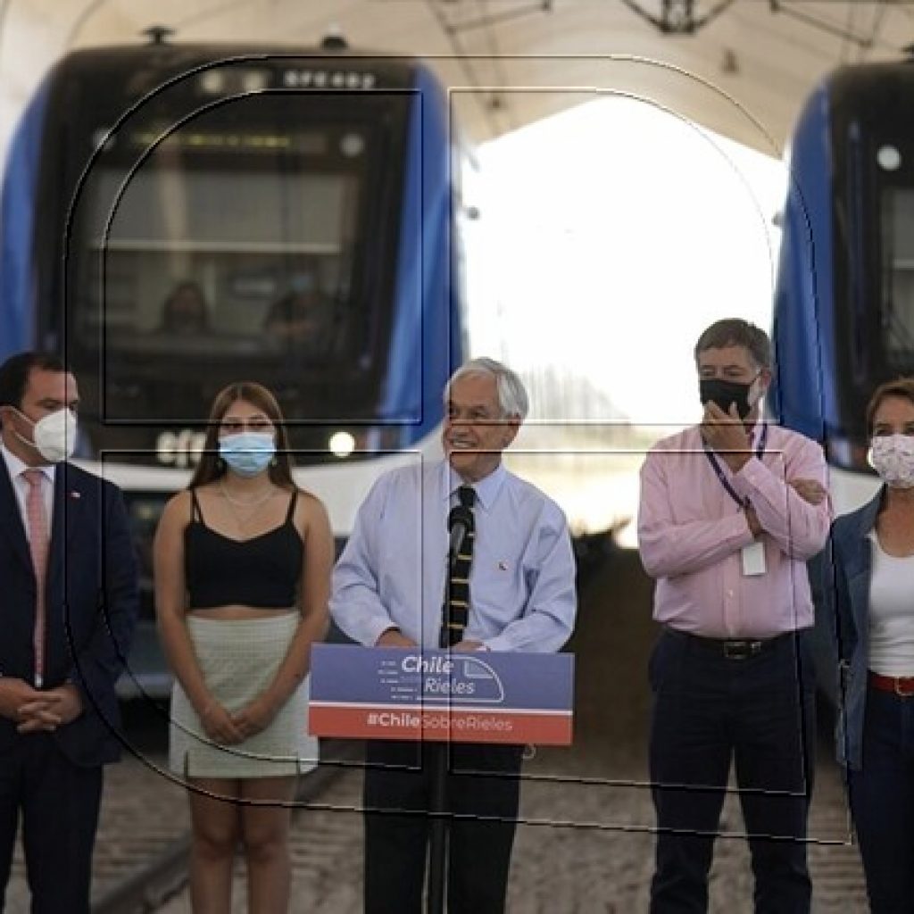 Piñera destaca avances e inversiones regionales de programa “Chile sobre Rieles”