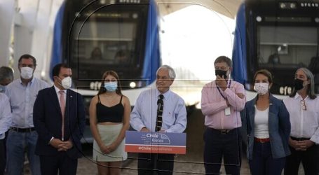 Piñera destaca avances e inversiones regionales de programa “Chile sobre Rieles”