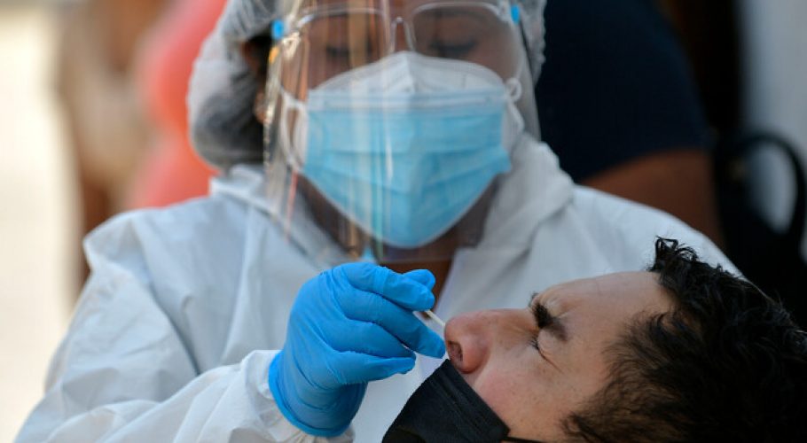 Covid-19: 96.108 exámenes a nivel nacional y positividad de 8,91%