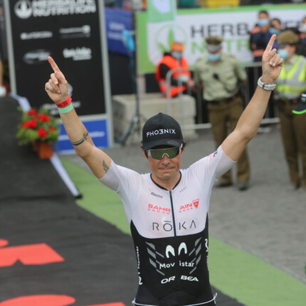 El español Javier Gómez Noya ganó el Ironman 70.3 de Pucón