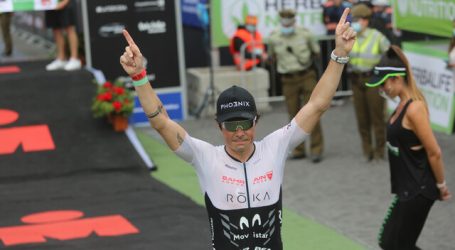 El español Javier Gómez Noya ganó el Ironman 70.3 de Pucón