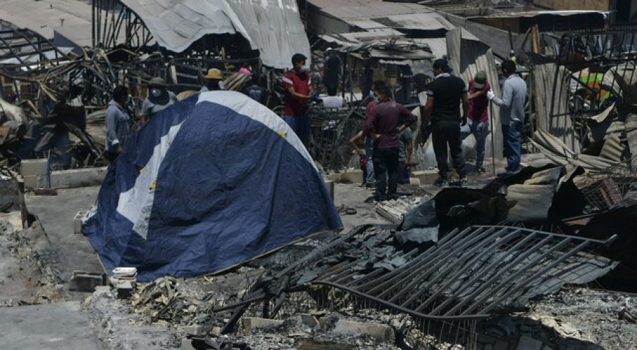 Iquique: Colmevet apoya a animales afectados por incendio en Laguna Verde