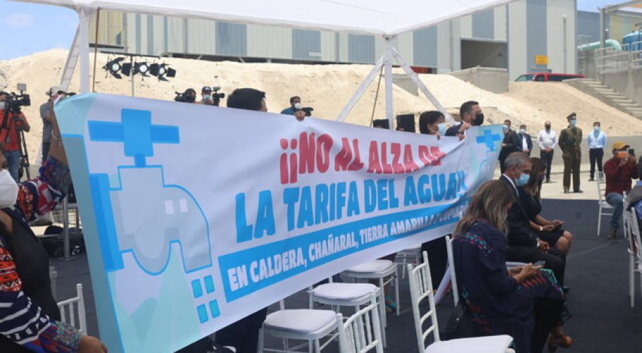 Piñera inaugura planta desaladora en Atacama que permite enfrentar la sequía