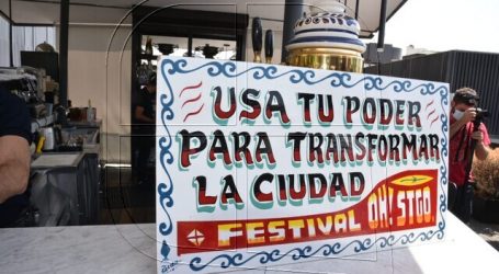 Gobernador Orrego dio inicio a 5ta versión de Festival cultural OH! Stgo