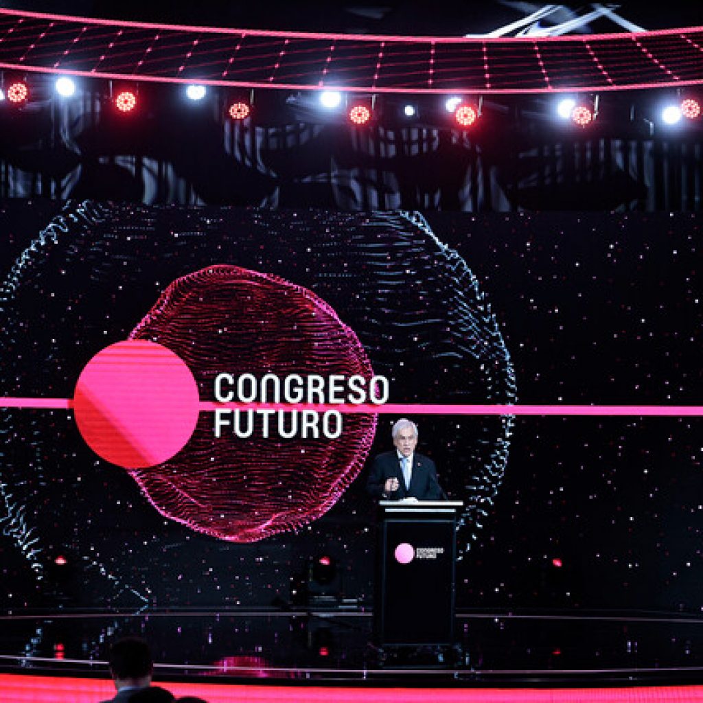 Presidente Piñera expuso en la inauguración del Congreso Futuro 2022