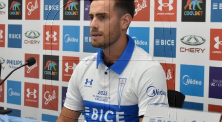 Lucas Melano presentado en Católica: “Siempre fue la prioridad llegar a la UC”