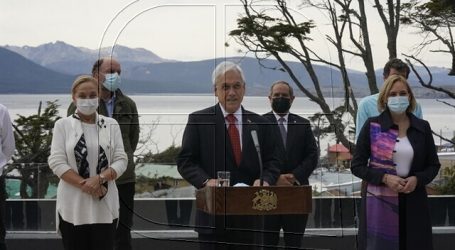 Piñera visita el Centro Subantártico de Cabo de Hornos