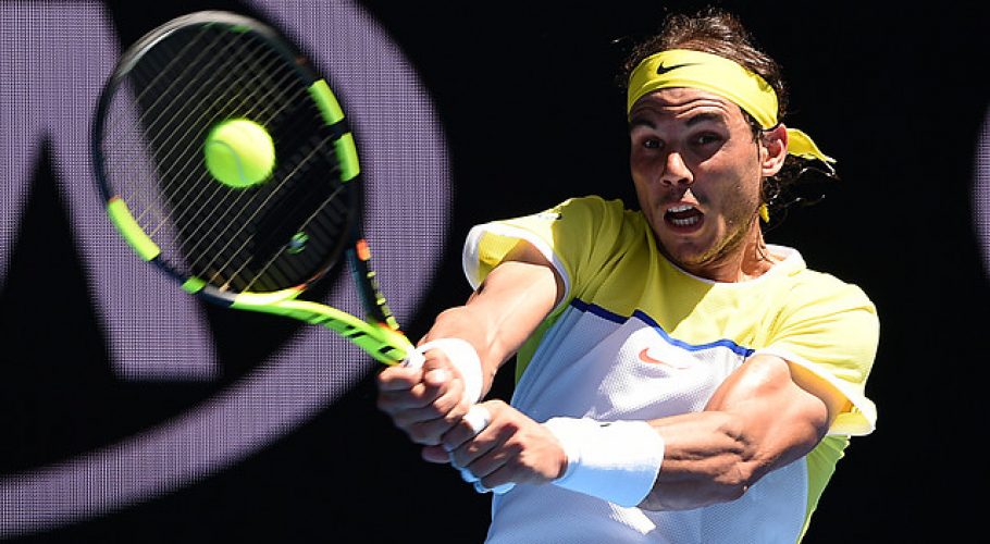 Tenis: Rafael Nadal se metió en octavos de final del Abierto de Australia