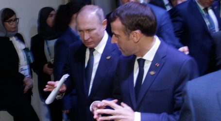 Macron no quiso hacerse un PCR antes de verse con Putin