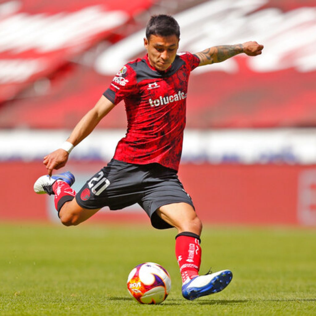 México: Claudio Baeza jugó los 90’ en victoria de Toluca sobre Atlético San Luis